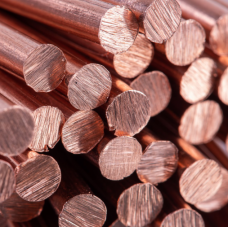 Круг медный твердый М1Т 38х3000 мм ГОСТ 1535-2016