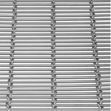 Сетка нержавеющая транспортерная тросиковая для конвейера тип 4 0,7х3х1 мм ТУ 14-4-460-88