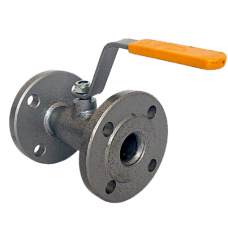 Кран шаровой стальной фланцевый Temper Ду125 Ру16 полный с рукояткой