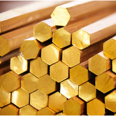 Пруток латунный шестигранный ЛС59-1ПТ 41х3000 мм ГОСТ 2060-2006