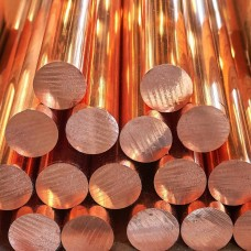 Пруток медный круглый прессованный М1 140х1000 мм ГОСТ 1535-2016