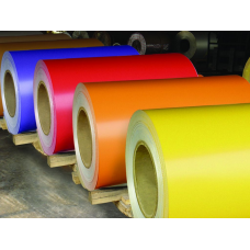 Рулон ГЦ с полимерным покрытием 08пс/сп Zn120 RAL 5005 0,5х1250 мм Арселор
