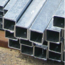 Труба электросварная оцинкованная квадратная 20х1,5х3500 мм