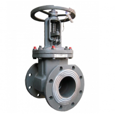 Задвижка стальная клиновая 30с41нж Ду300 Ру16 20Л+20Х13 КНР ручная с маховиком класс А